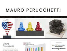 Tablet Screenshot of mauroperucchetti.com